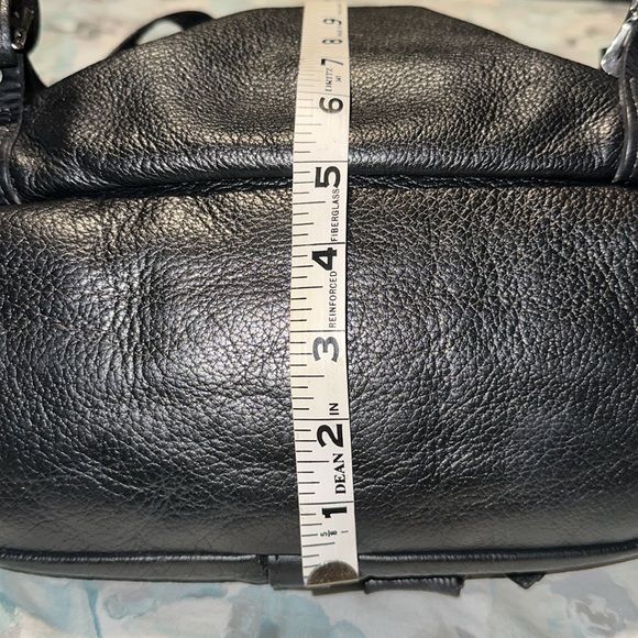 VINTAGE Harley Davidson Leather Backpack,  Genuine Leather With Logo - Picture 5 of 16